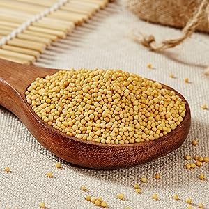 Himalayan Yellow Mustard seeds (Uttarakhand Peeli Sarson ka beej) 100 Gram - Kumwal