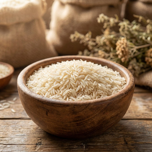 Dehraduni Basmati Rice, Naturally Grown, 750 Gram - Kumwal