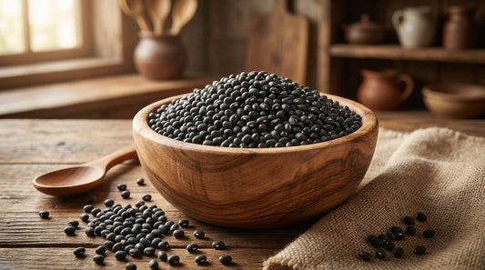 Himalayan Sabut Urad Dal (black gram)- 100% Natural Unpolished Whole Urad Dal, 750 Gram - Kumwal