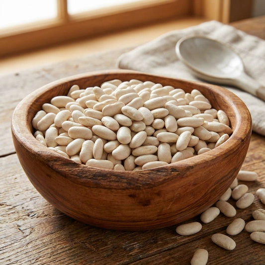 Munsiyari White Rajma (Munsiyari Kidney Beans) 750 Gram - Kumwal